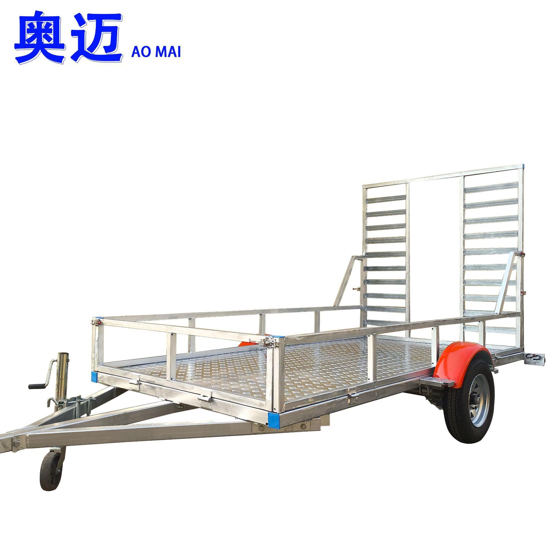 -舟钓鱼艇拖车橡皮拖车托架摩艇拖车 艇橡皮艇拖车 冲锋快艇拖车