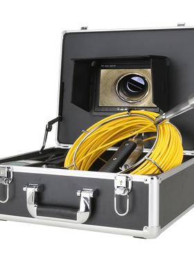 7寸自平衡125HZ定位器F927ABTX镜管道摄像机业工内窥下水道探测仪