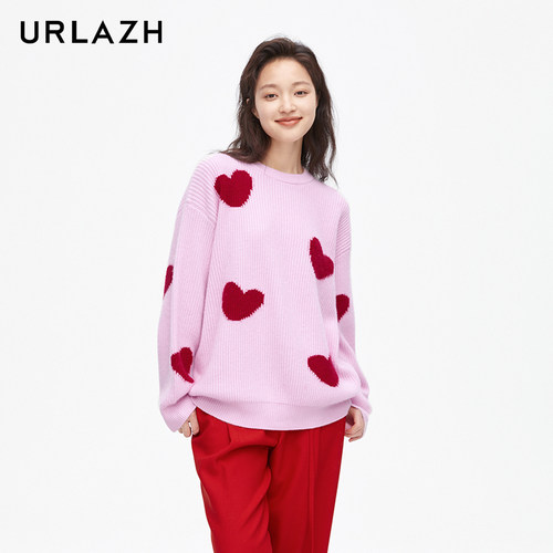 urlazh/有兰治愈爱心毛衣