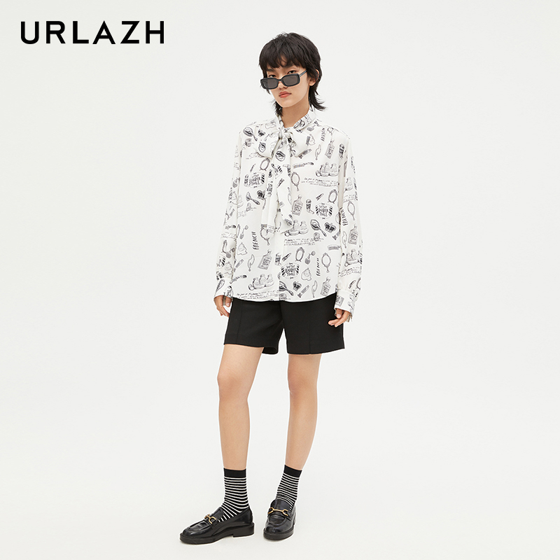 urlazh/有兰酷感西装短裤