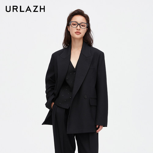 urlazh/有兰质感廓形西装外套