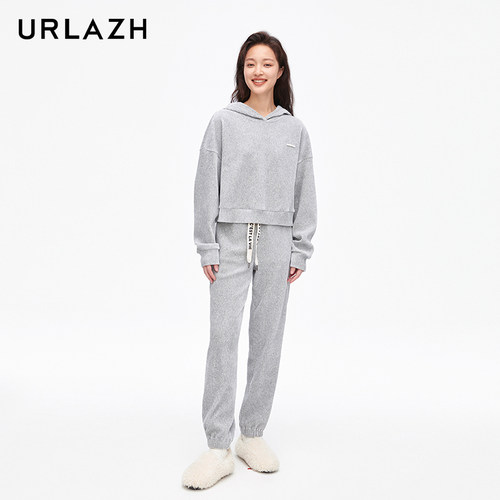 urlazh/有兰灯芯绒修身卫裤