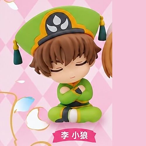 预售需补邮 魔卡少女樱美梦肩靠肩扭蛋 小樱小狼小可本体3月