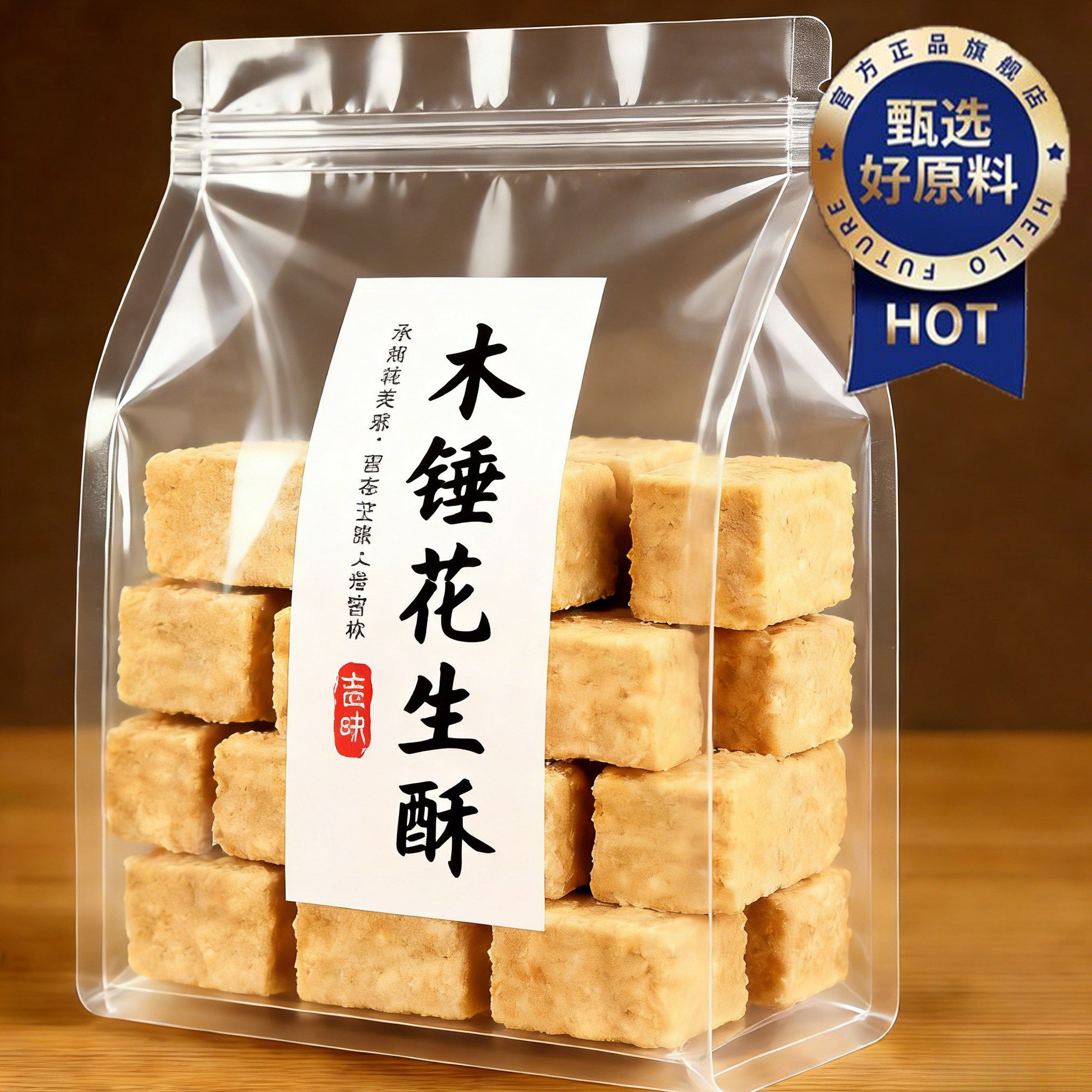 安徽特产手工木锤花生酥糖巢湖传统老式糕点解馋零食品小吃旗舰店,零食/坚果/特产,中式糕点/新中式糕点,淘宝优惠券,粉丝福利购,淘宝优惠卷