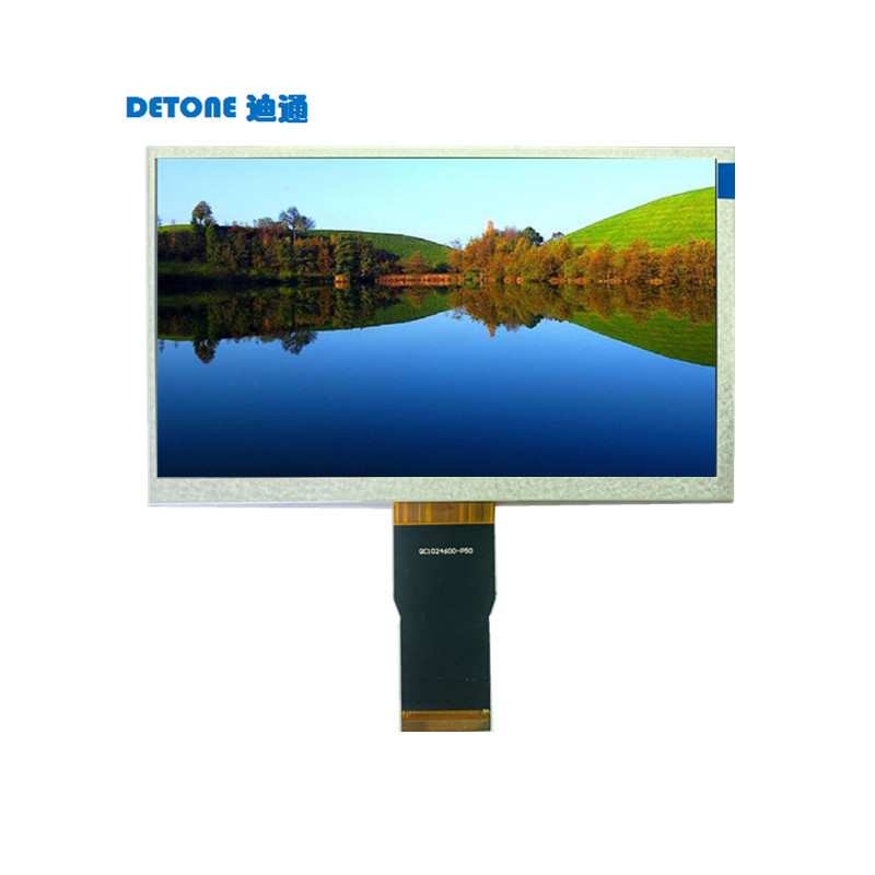 7英寸IPS TFT高清液晶屏 50P RGB接口 1024X600点阵屏 7寸显示屏