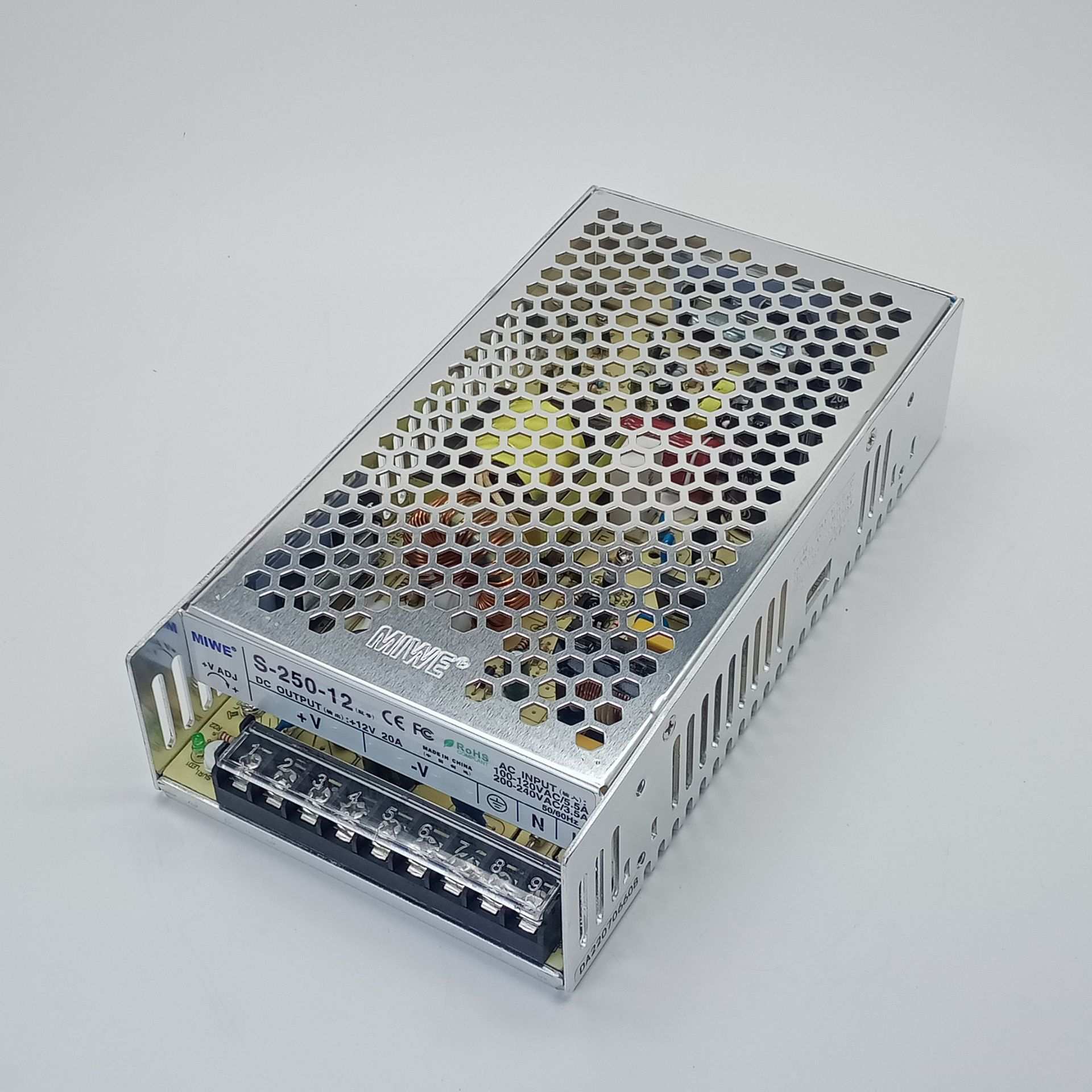 开关电源S系列S-250W5V12V15V24V36V48V110V220V直流稳压电源模块