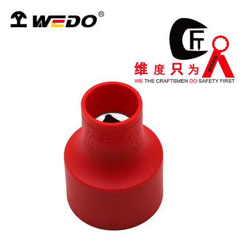 WEDO维度绝缘工具VDE认证工具 绝缘注塑套筒C=3/8