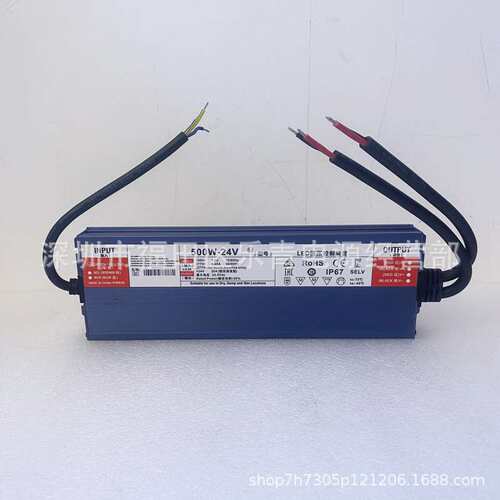 LED恒压驱动电源DC12V 41A 防水电源24V 500W户外专用变压器 IP67