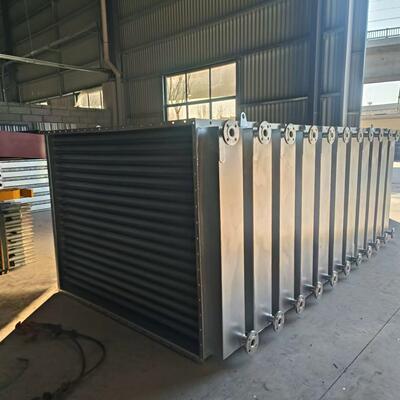 业蒸R汽散热器工业换热器空调钢铝复合翅片热器厂家SRL20*10SL20