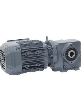 卧式硬齿面SA37速机 S//R系列减标蜗轮蜗杆减速机现货 非工K业减