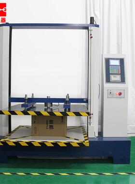 厂家直抗销纸纸箱HZ-6001A压试机 伺服微电脑瓦楞箱堆码抗压强度