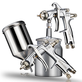 吉生W 71家具木器汽车面漆气动喷漆枪 101喷枪油漆喷抢喷漆工z具W