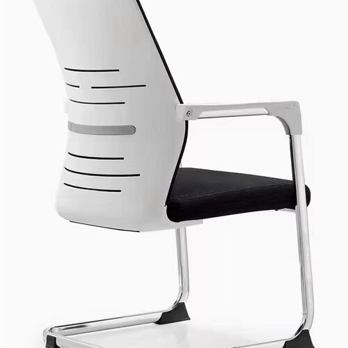 办公电脑椅职员工靠背椅家用电脑椅会F客弓形会议椅网布椅麻将椅