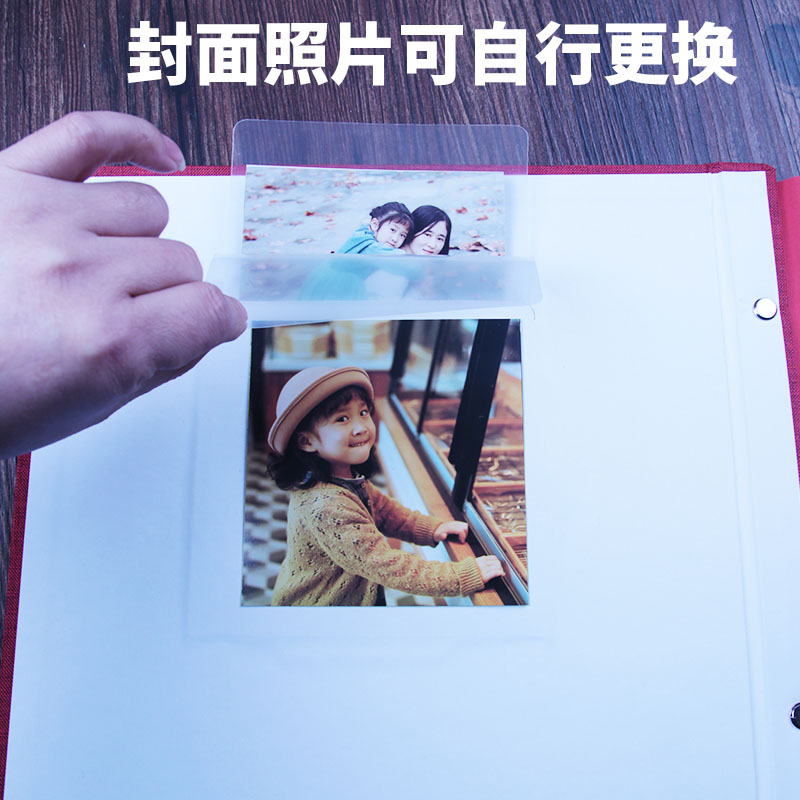 儿童宝宝出d生成长记录纪念册diy相册本大容量自粘贴式幼儿园档案