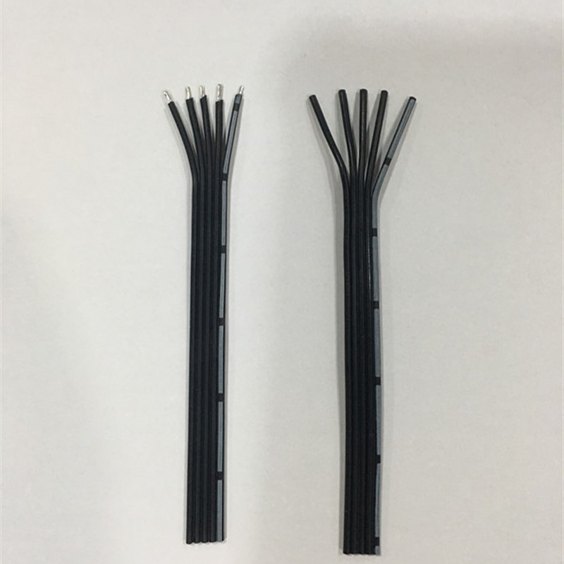 特软硅胶排线20/22/24/26/28/30AAWG 2/3/4/5/6/7/多PIN耐高温排