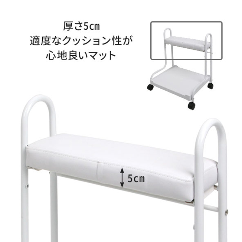 美容院美甲店日式沐足盆专用推车修脚台不Y锈钢小推车