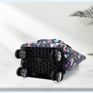 轻便买菜小拉车拉杆包折叠t便携万向轮购物车推车老人买菜超市购