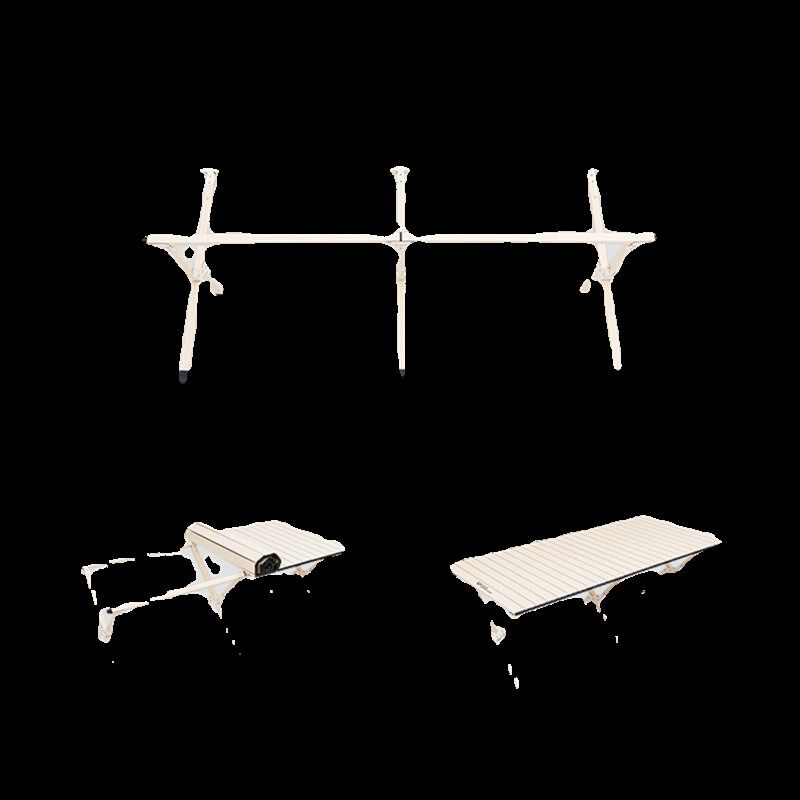 户外折叠桌椅蛋j卷桌可携式野餐桌椅露营烧烤长桌摆摊桌套装装备