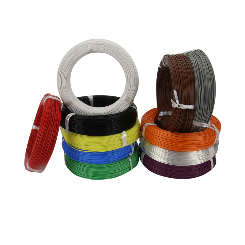 铁氟龙镀银线耐高温线AF250 0.v2/0.35/0.5平方氟塑料高温线FF46-