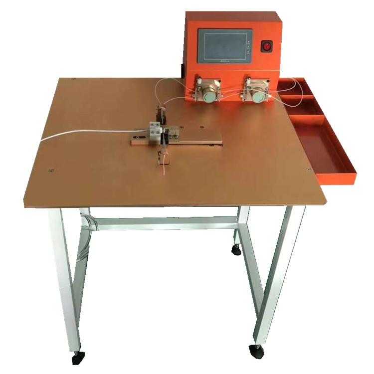 USB数据线点胶机 苹果线安卓充电器推胶壳点胶机 点胶推壳机