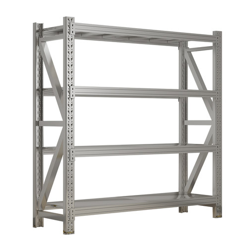 304不锈钢货架仓库仓储重型货物架工厂商用多层置物X架落地置物架