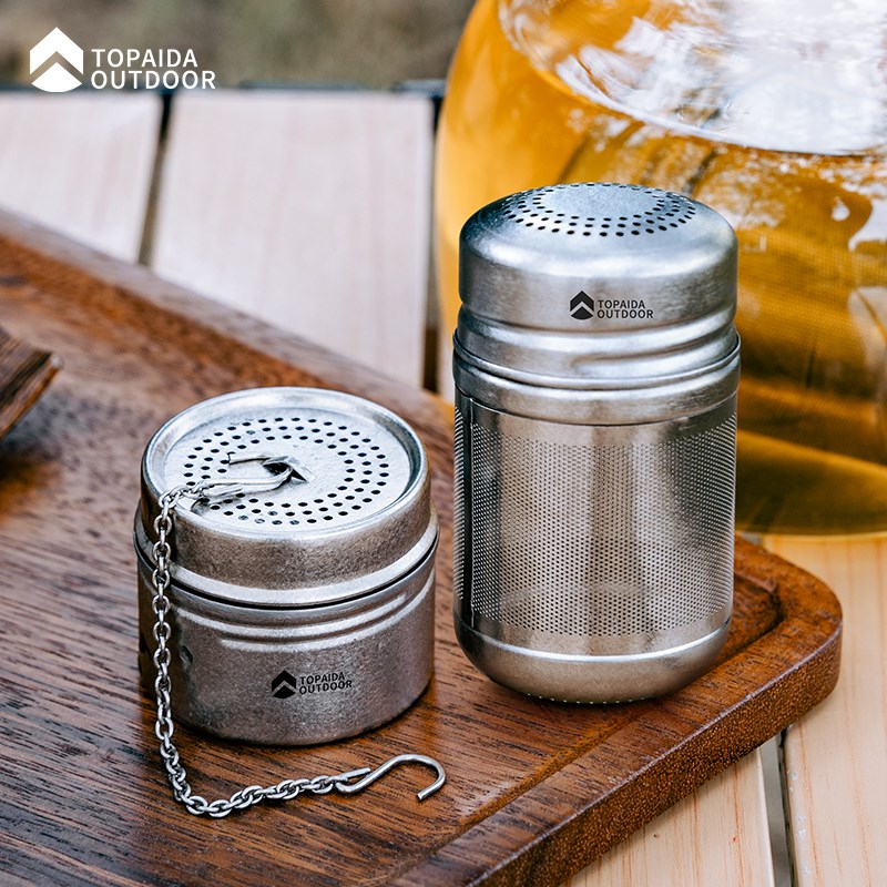 纯钛茶叶过滤网养生壶泡茶神器茶球茶漏J茶滤茶壶独立茶仓水杯泡