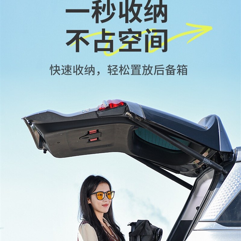 户外露营车小推车便携折叠移动摆摊专F用车儿童可躺大号露营营地