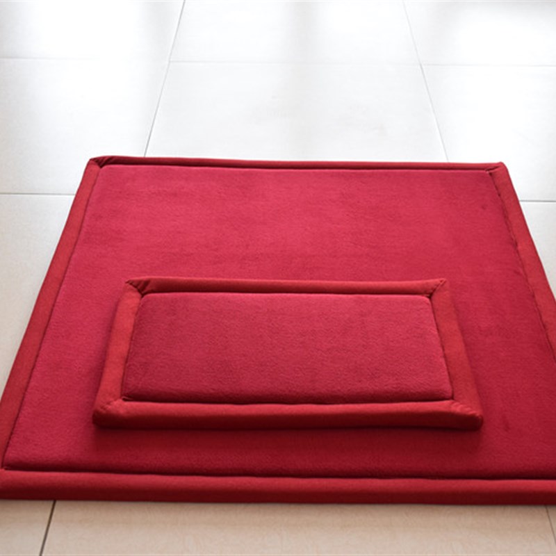 打坐垫禅修垫蒲团加厚坐垫禅B坐垫静坐垫拜垫高弹记忆棉垫