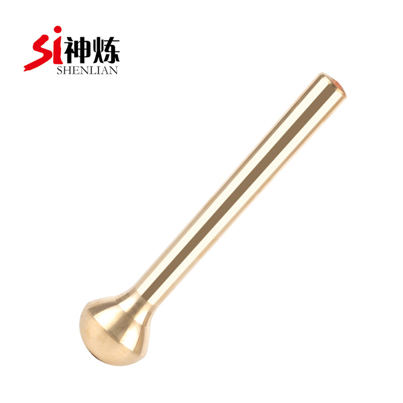 纯铜捣药a罐捣三七杵子药盅擂钵臼缸研钵铜盅捣碎捣蒜器研磨器