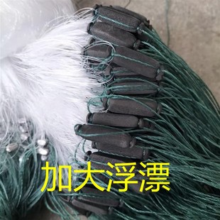 单层沉网专捕大鱼网粘网大鱼网加强丝0.J20线单层大鱼网单层网沉