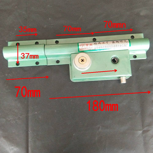 208大门锁齿条锁防盗锁整体大门D锁双开门木门铁门绿色老式大门锁