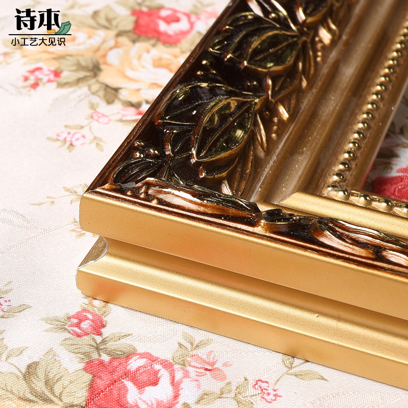 新款实木画框拼图框16 20 24 3B0寸32 36寸结婚照婚纱相框挂墙定