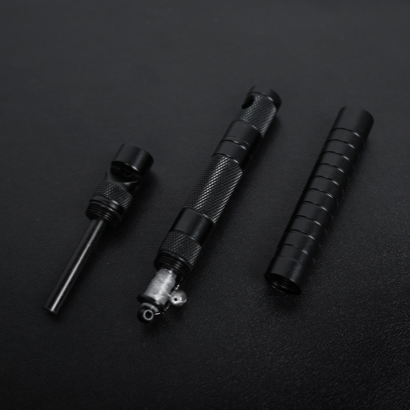 多功能防身笔钨钢j破窗随身便携打火棒高硬度防狼自卫铝合金战术