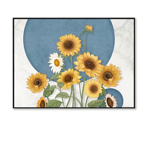 电表箱遮挡免打孔装饰画电闸箱盖板64配电箱挂P画电闸盒电表盒盖