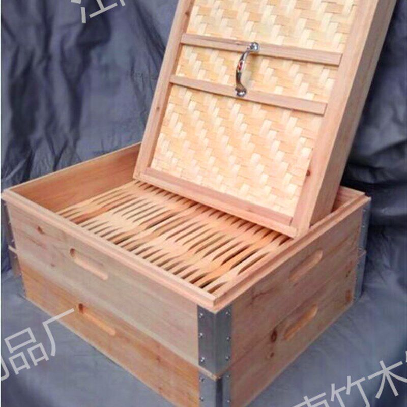 蒸笼方型柳杉木蒸屉木制包子馍馍哥五谷K粉豆浆原料黄豆五谷包坊
