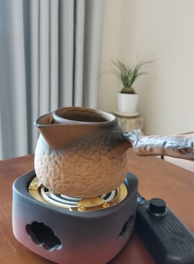 围炉煮茶烤火炉器具罐罐茶煮茶器烤奶茶罐全套套装复古.电炉丝小
