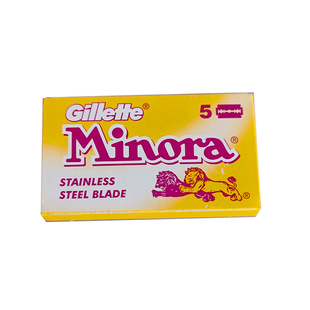 帝诗老式双面安h全剃胡刀片刮胡刀片羽毛纸飞机绿A铱金刀片12合一