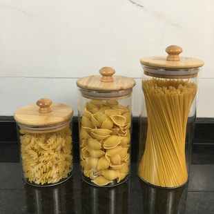 样板房厨房摆件收纳m罐储物罐玻璃罐样板间仿真水果意面软装 饰搭