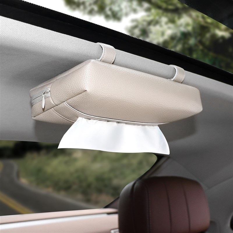 汽车遮阳板纸巾盒k车载多功能理想抽纸盒车内挂式汽车收纳纸抽盒