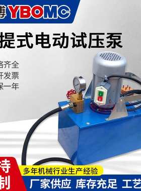 手提式电动试压泵3DSB-2.5A/4.0A/6.3AMpa管道测压泵水管机试压泵
