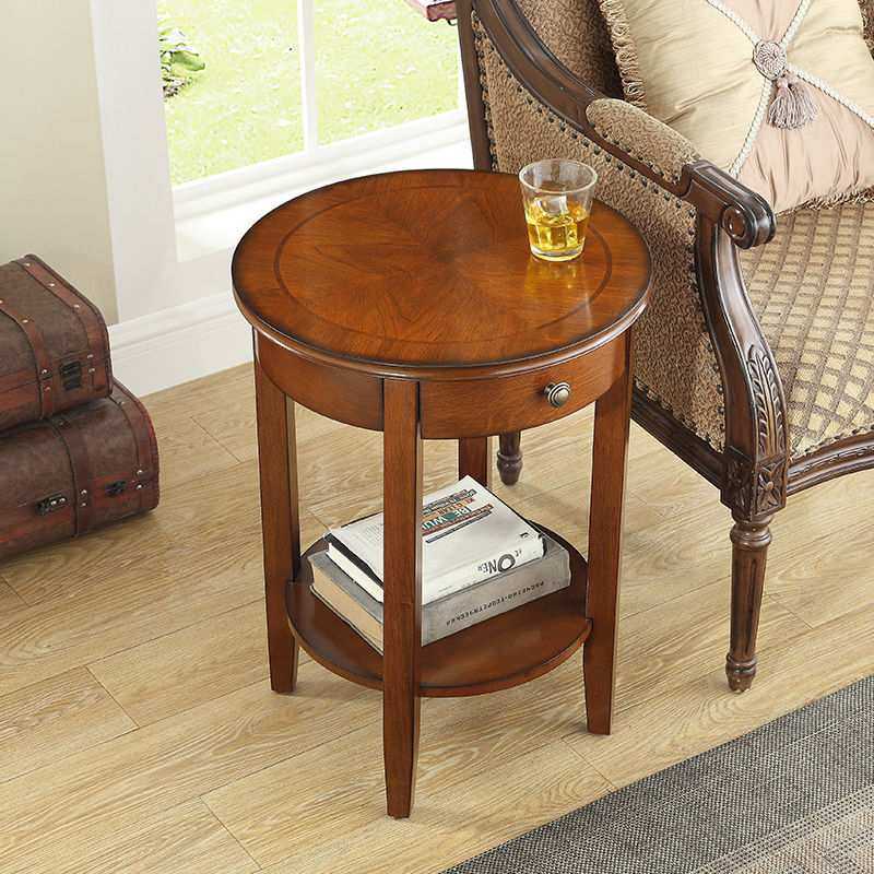边几实木小圆桌简约角几沙发圆几美式客厅小茶几欧式电话桌 s^,机械设备,其他机械设备,淘宝优惠券,粉丝福利购,淘宝优惠卷