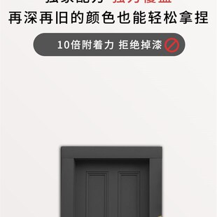 水性木器漆柜子家具衣柜翻新入D户门防盗门改色自刷无味油漆