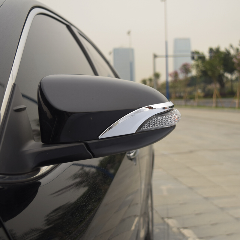 12-17款第七代l7.5代半凯美瑞后视镜饰条外观改装倒车镜罩装饰亮