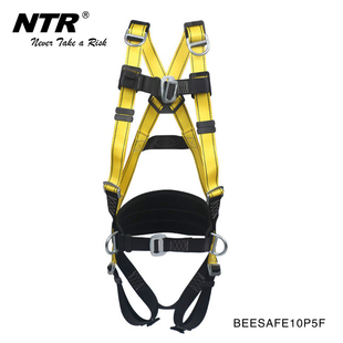 耐特尔五点式双背欧式高空作业全身式安L全带 户外防坠落安全绳
