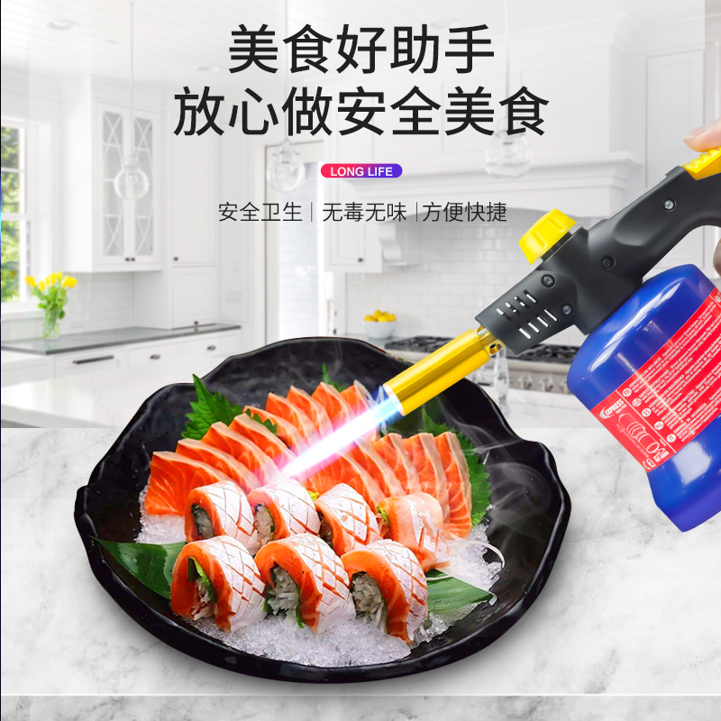 铜铝高温焊枪瓦斯丁皖气罐 8800电C子打火枪蓝色石油气391点火喷