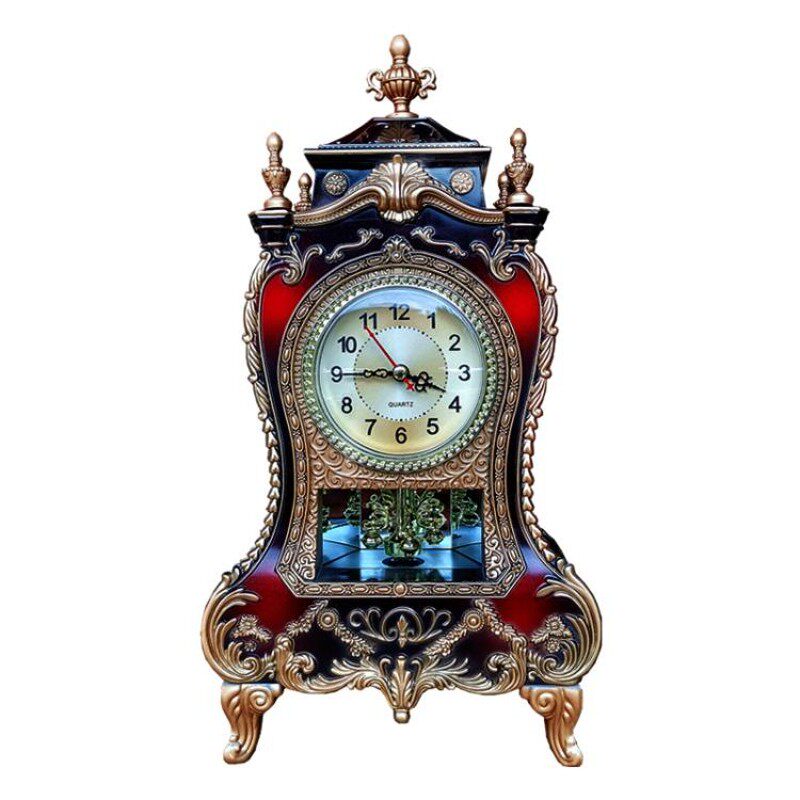 座钟表客厅d卧室别墅家居装饰欧式整点报时石英钟台钟摆件16首音,家居饰品,座钟,淘宝优惠券,粉丝福利购,淘宝优惠卷
