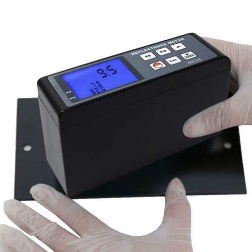 外贸出口英文遮盖率仪RM-206涂层油脂簿膜塑料制品表面反射率仪