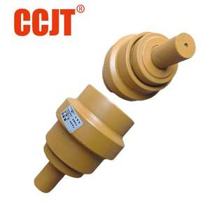 carrier 小型挖掘机配件履带托轮 roller 托链轮 山河50