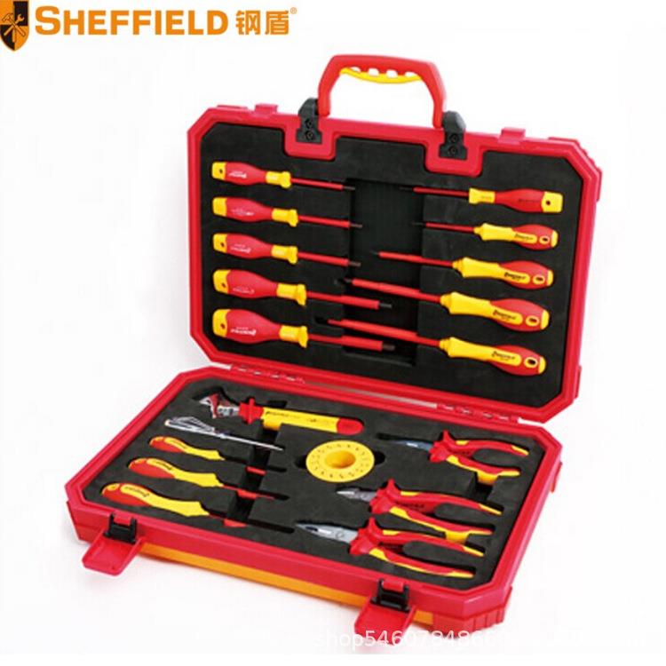钢盾绝缘VED电讯组套SHEFFIELD19件套电工专综合绝缘组套S158024
