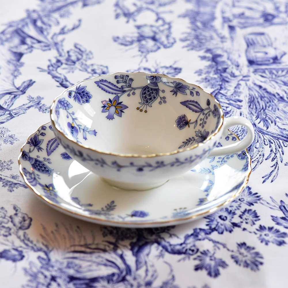 英式下午茶杯 茶具 骨瓷手工描金咖啡杯碟